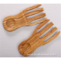 Low Price Olive Wood Salad Hands/Severs